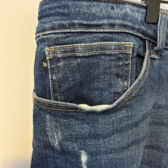 Judy Blue Jeans Redlands High Rise Distressed Size 24W plus boho festival - Picture 5 of 13